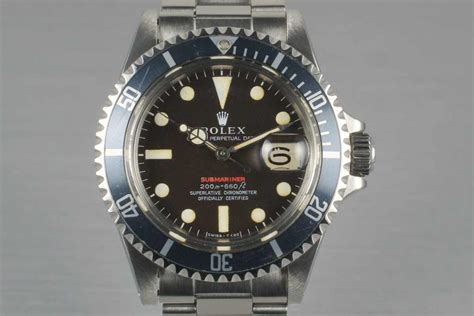 Die Zifferblattvarianten der Rolex Red Sub